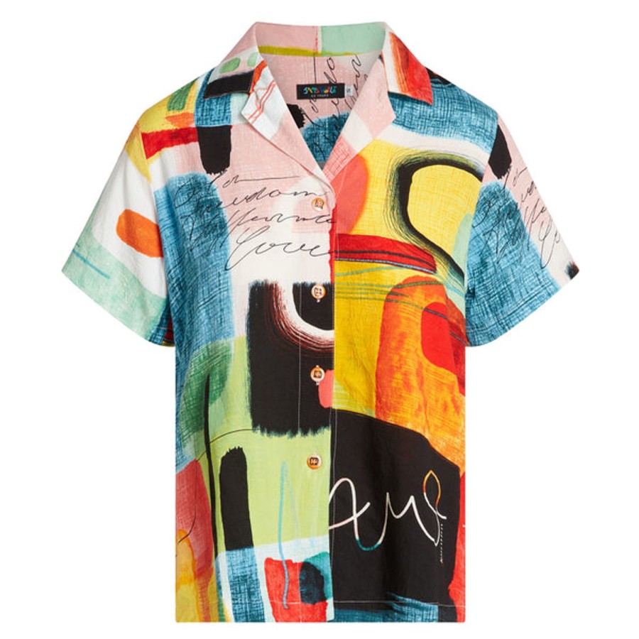 Women Jams World Print Top | Print Top - Color Block