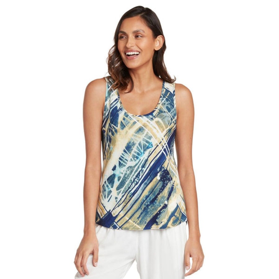 Women Jams World Tank Top | Print Tank - Blueprint