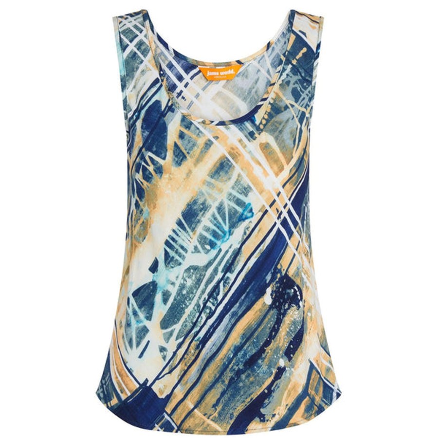 Women Jams World Tank Top | Print Tank - Blueprint