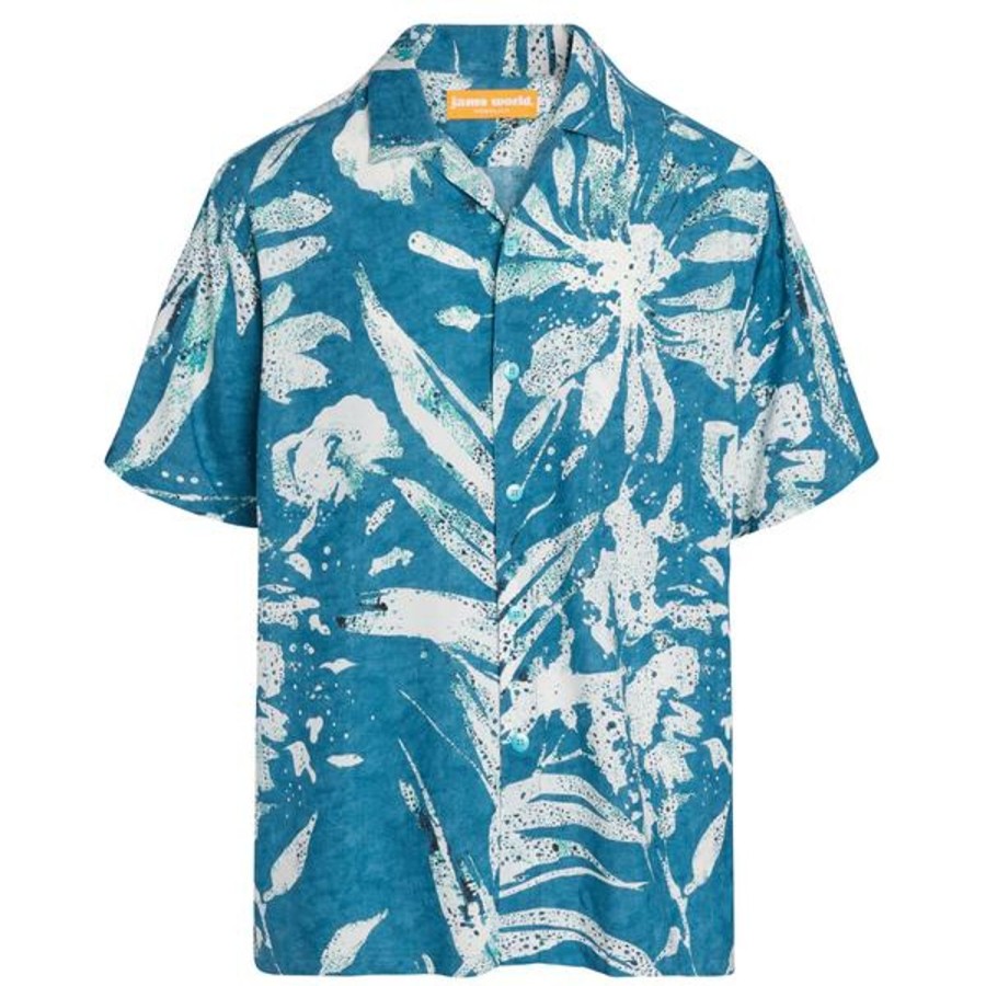 Men Jams World Retro Rayon Shirts | Men'S Retro Shirt - Lau Kala Teal