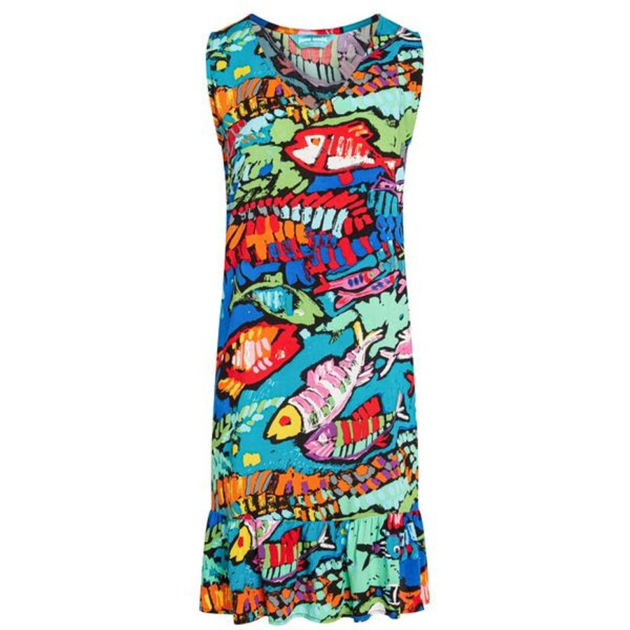 Women Jams World Beach Dresses | Ruffle Dress - Reef