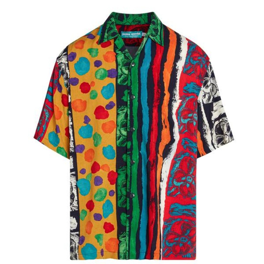 Men Jams World Retro Rayon Shirts | Men'S Retro Shirt - Rainier