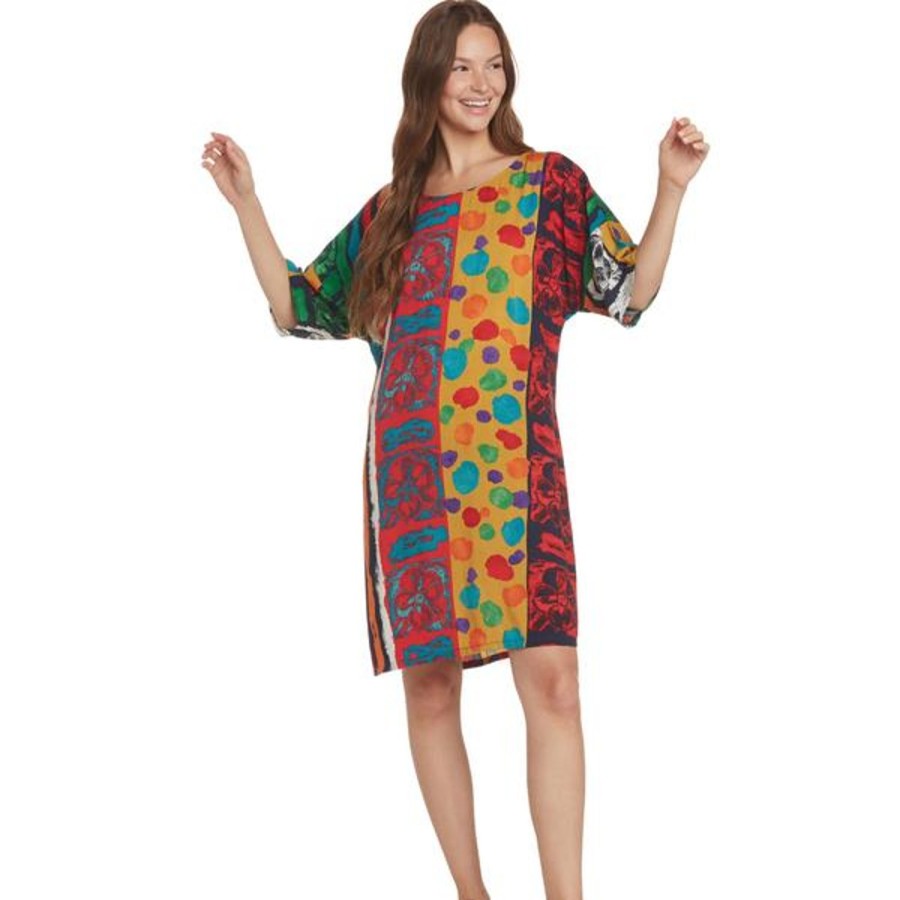 Women Jams World Beach Dresses | T-Shirt Dress - Rainier