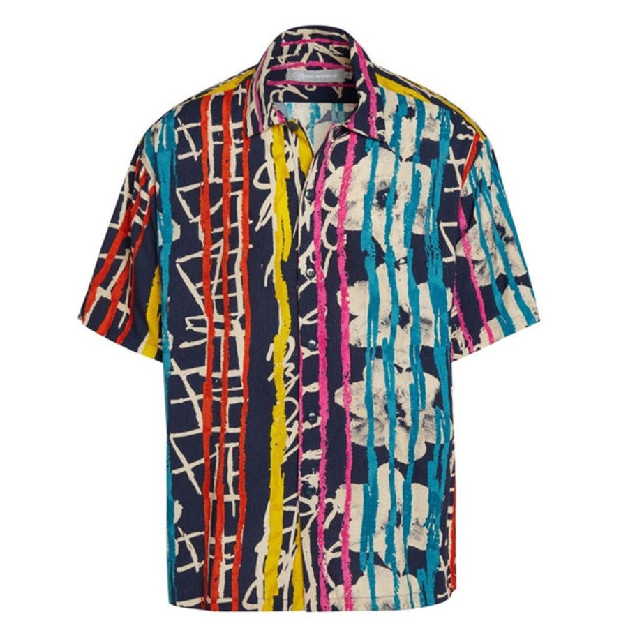 Men Jams World Retro Rayon Shirts | Men'S Retro Shirt - Heartstrings