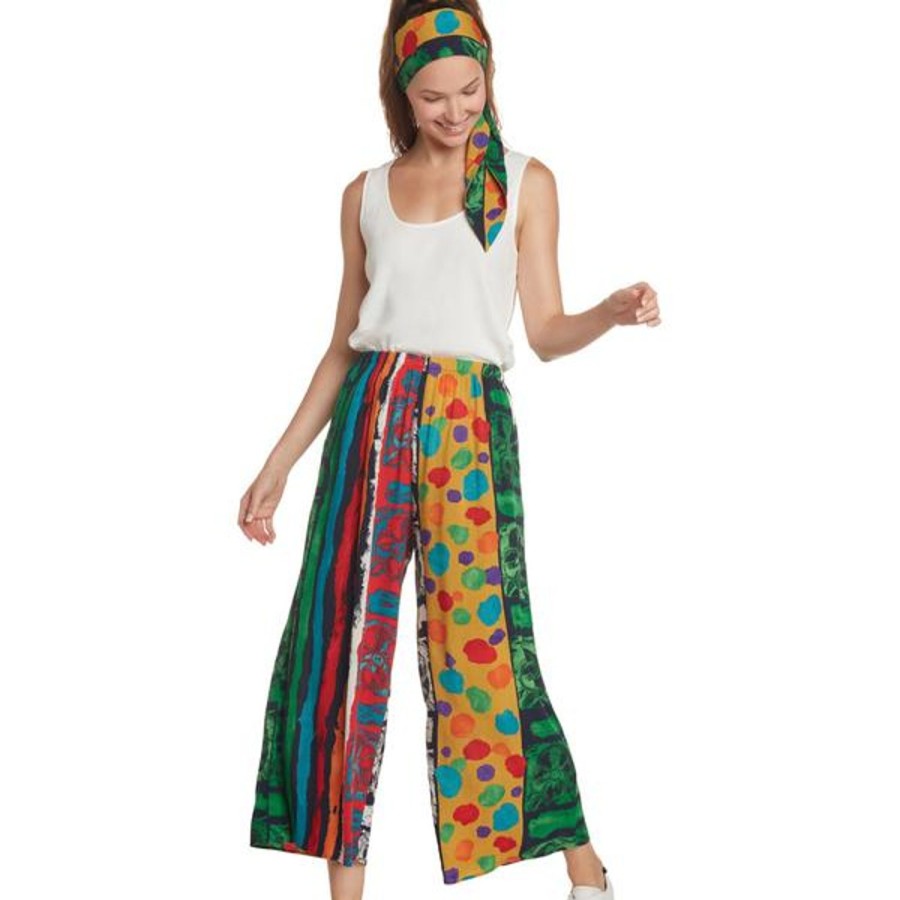 Women Jams World Pants | Wide Leg Crop - Rainier