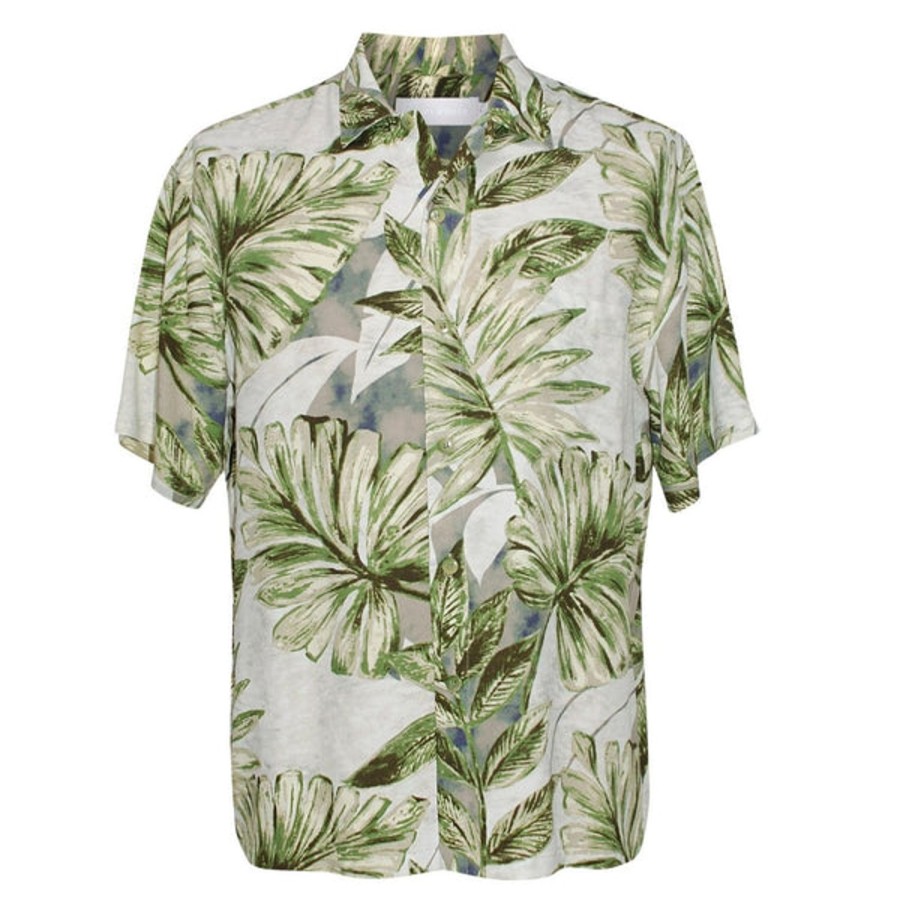 Men Jams World Retro Rayon Shirts | Men'S Retro Shirt - Kona Coast Olive