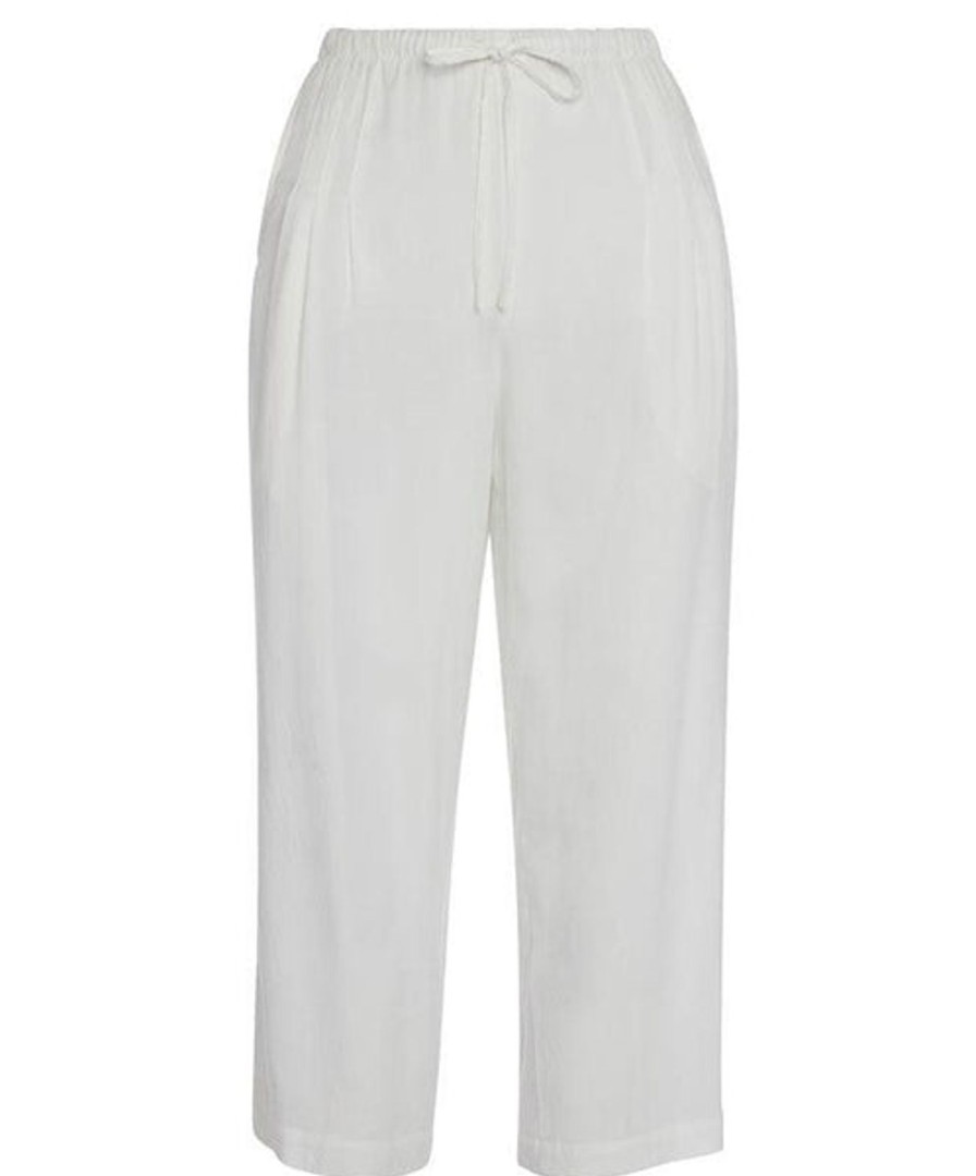 Women Jams World Pants | Solid Beach Pant - White