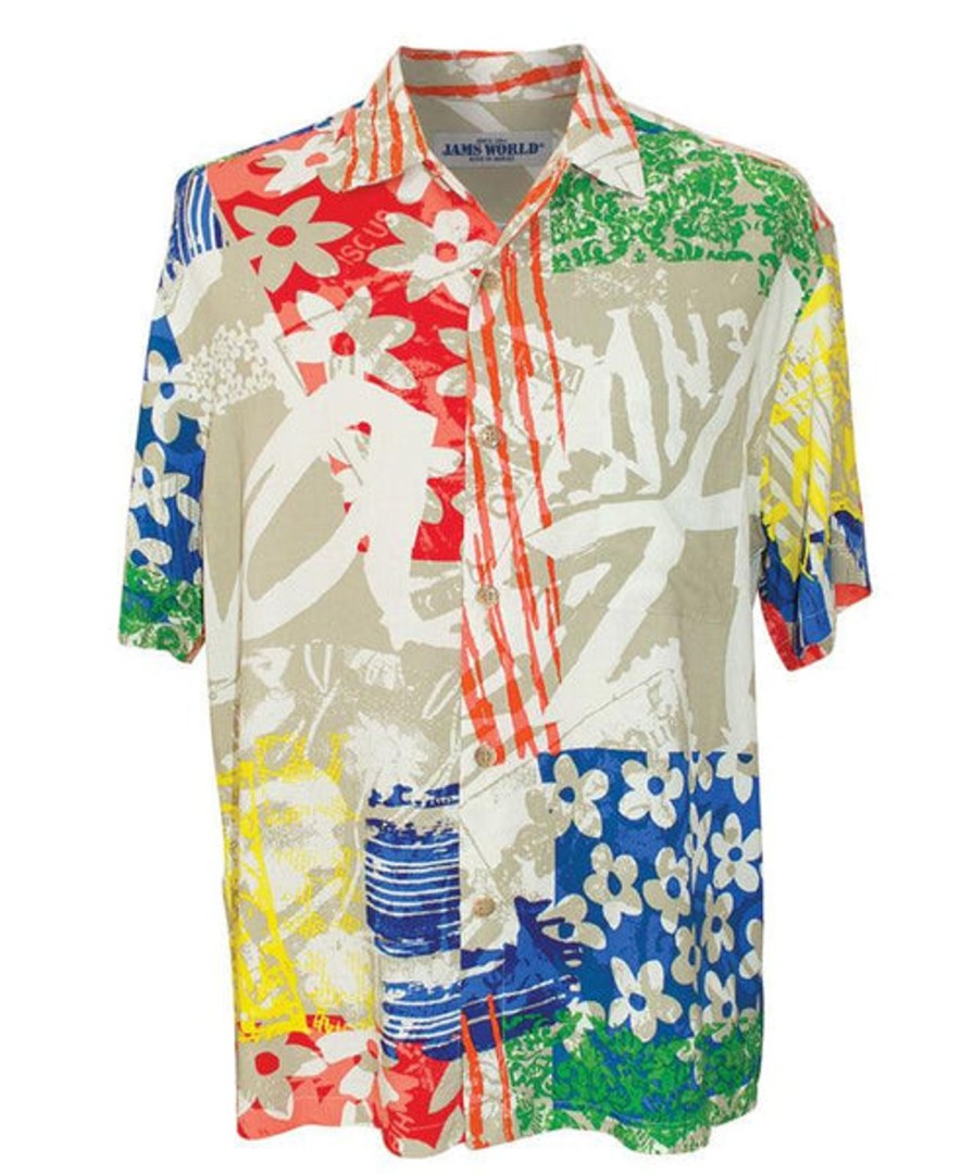 Men Jams World Retro Rayon Shirts | Men'S Retro Shirt - Aloha