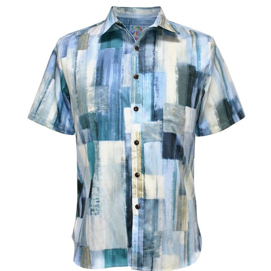 Men Jams World Cotton Shirts | Men'S Archival Collection Modern Fit Shirt - Aspen