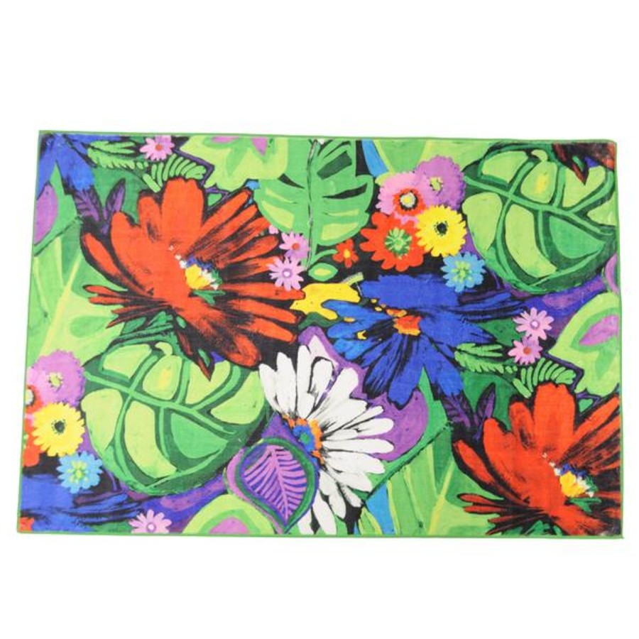 Women Jams World Quilts & Pillows | Rug 3'9" X 2'6" - Flower Vibes